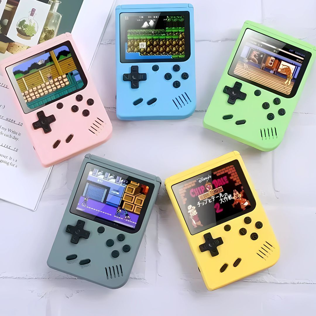 Spelkonsol med 500 klassiska retrospel inkluderat