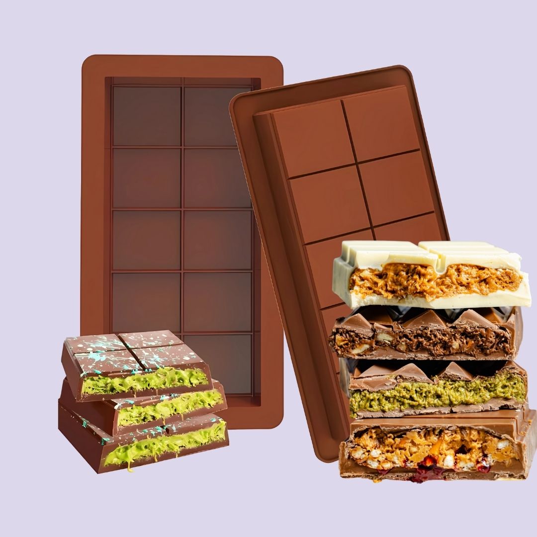 Chokladformar - Gör Den Virala Succé-Chokladen Själv
