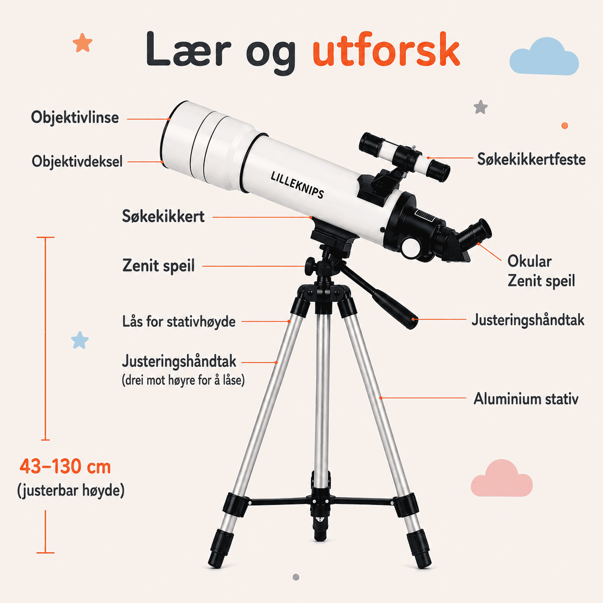 Snuglery Kids' Telescope