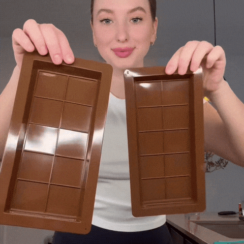 Chokladformar - Gör Den Virala Succé-Chokladen Själv