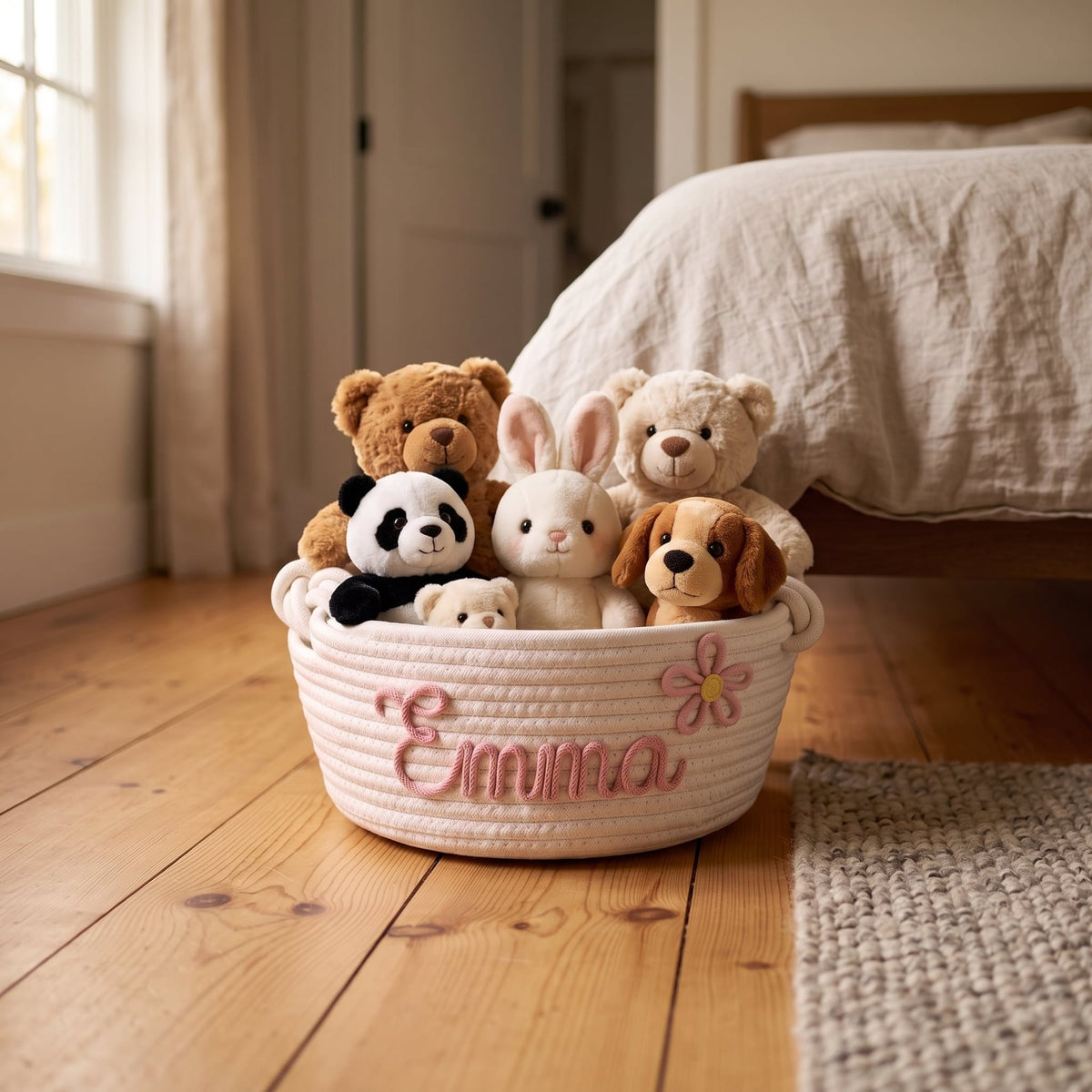 Personalised basket with name