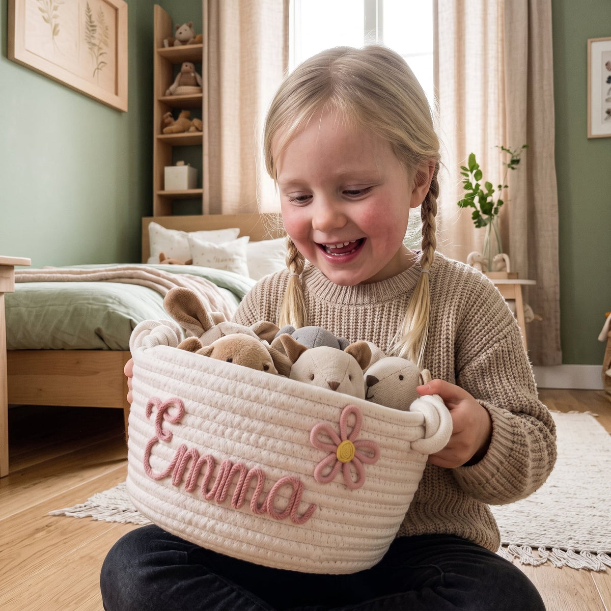 A **basket** of their own