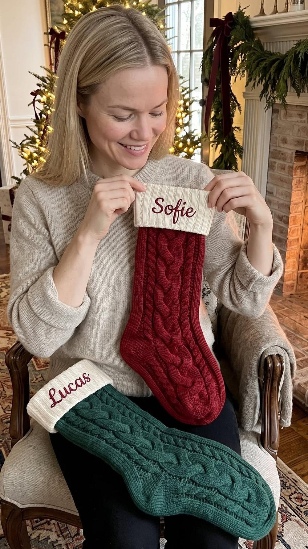 A **Christmas stocking 🎄** of their own